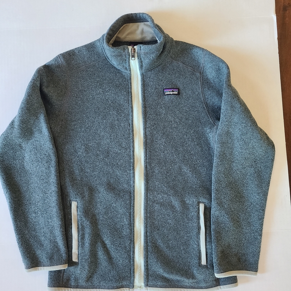 Patagonia Kids Gray Fleece Jacket